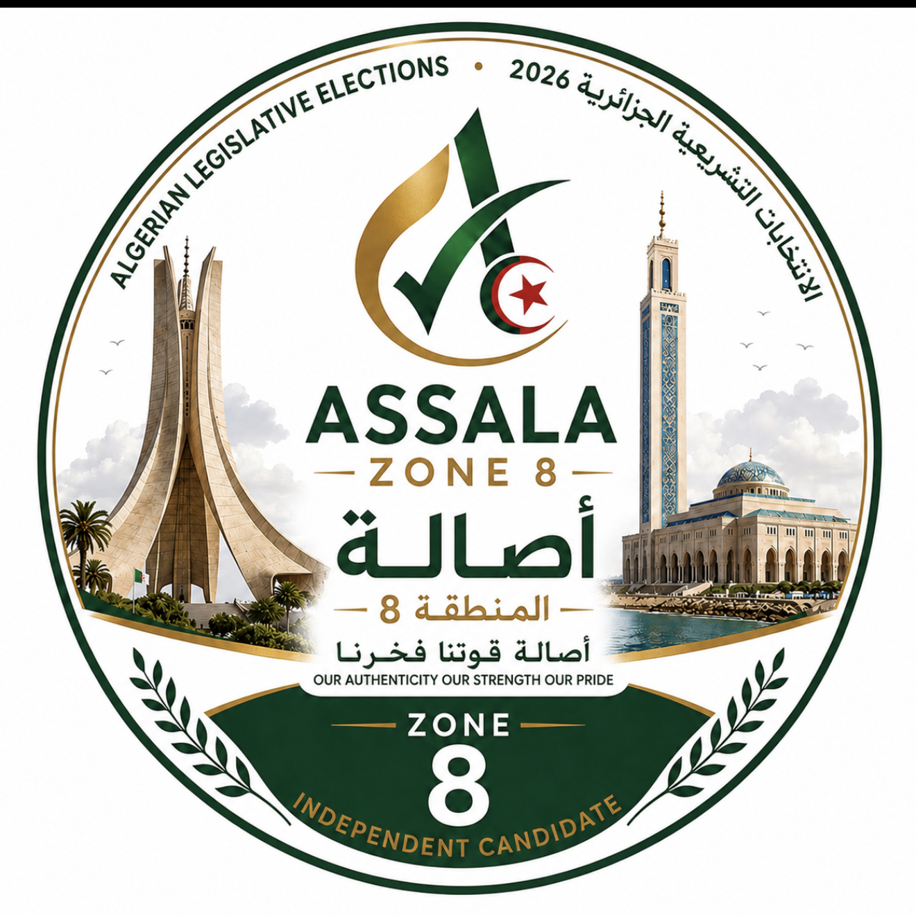 Logo Assala — Zone 8